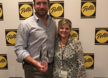 Pella Certified Platinum Contractor- Outstanding Community Service Award