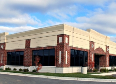 Small Business Building Panorama View