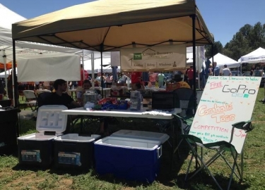 Our booth