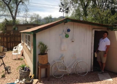Roofing a Shed