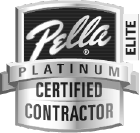 Pella Platinum Certified Contractor
