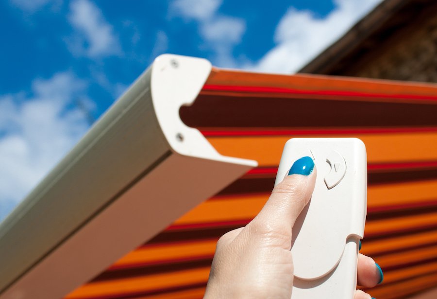 mechanical awning