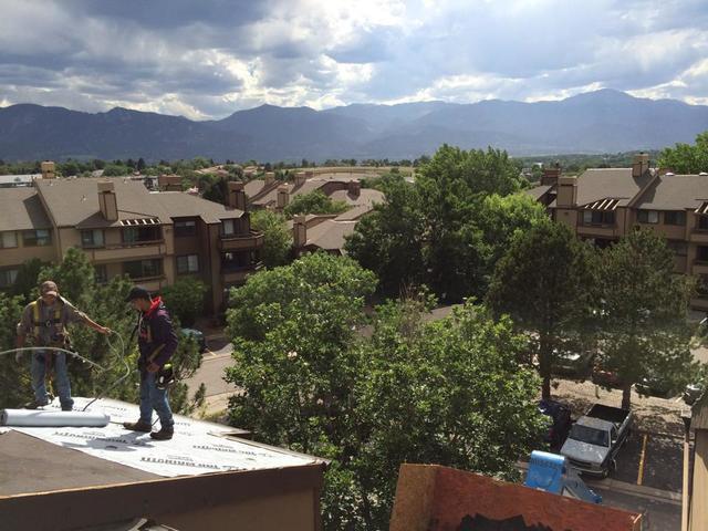 flat roof install Colorado Springs