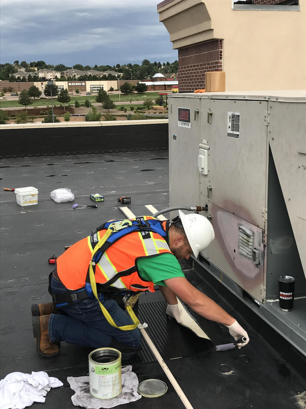 flat roof install Colorado Springs